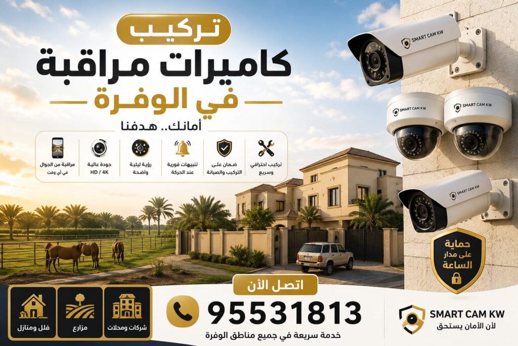تركيب كاميرات الوفرة